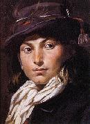 Rodolfo Amoedo Portrait of a young man oil painting reproduction